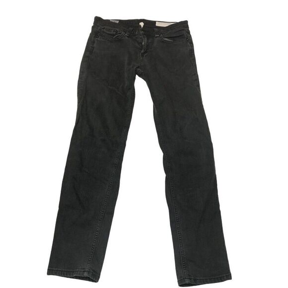 Rag & Bone Dark Olive Skinny Jeans - Picture 1 of 8